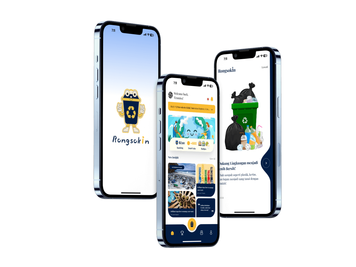 UX Design Application “DAUR UANG”